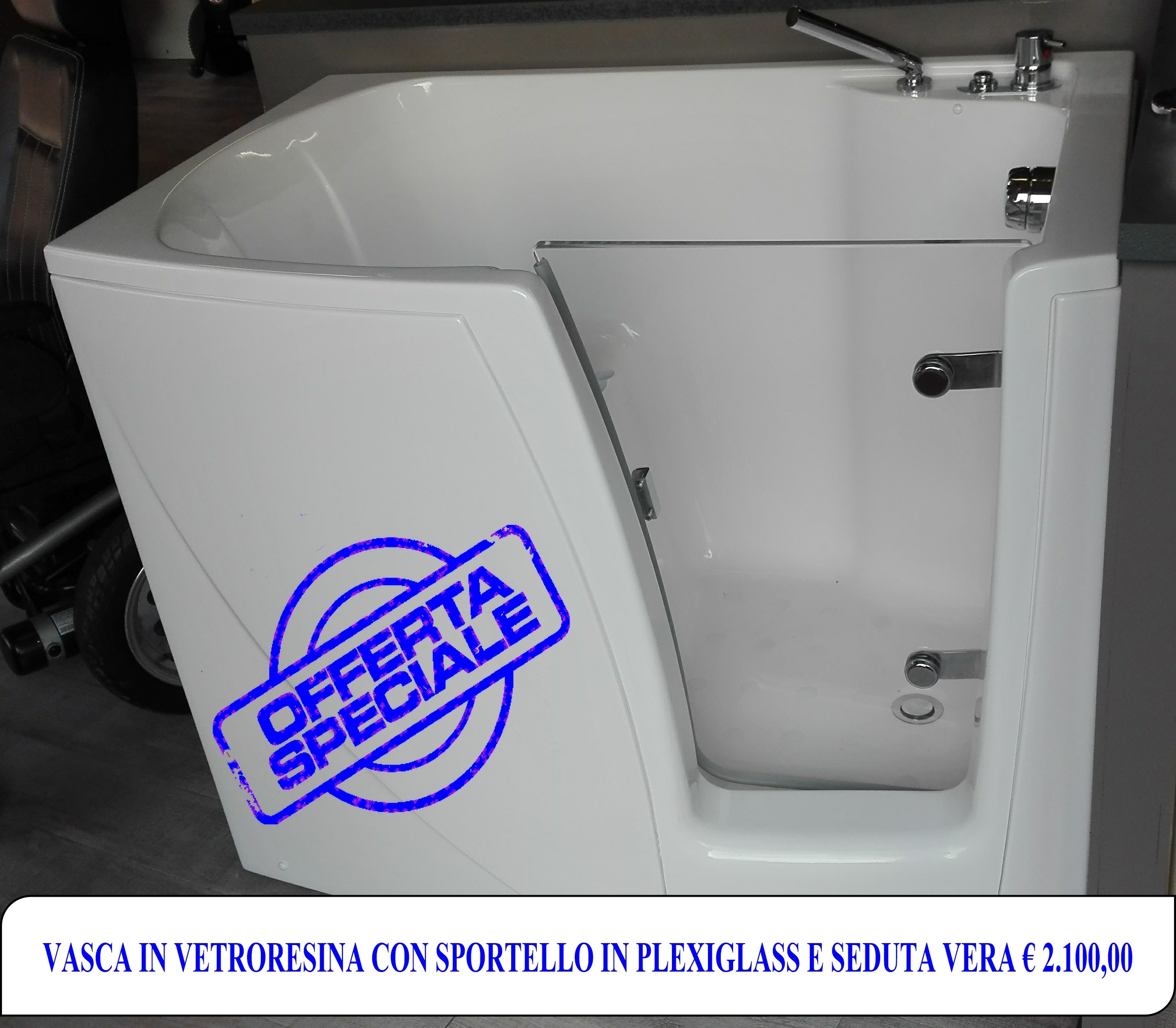 Offerta speciale vasche con sportello a prezzi scontati Vasca anziani prezzi